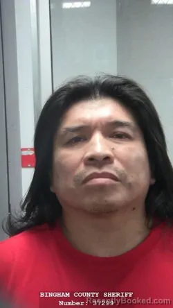 Mugshot of SLADE LARSON GALLOWAY booked in Bingham County, Idaho on April 22, 2026