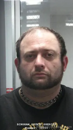 Mugshot of STEVEN KYLE HENSLEY booked in Bingham County, Idaho on March 31, 2026