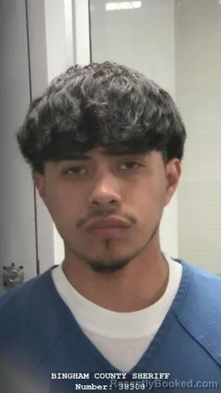 Mugshot of JESUS ORTEGA ROSALES booked in Bingham County, Idaho on April 23, 2026