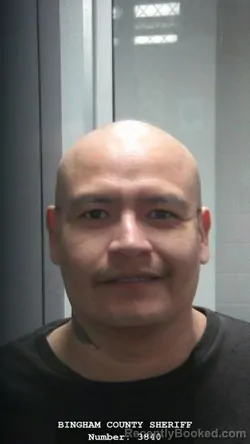 Mugshot of COLIN EAST STACEY booked in Bingham County, Idaho on March 27, 2026