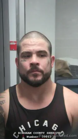 Booking photo from Bingham County, Idaho