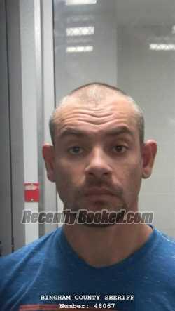 Booking photo from Bingham County, Idaho