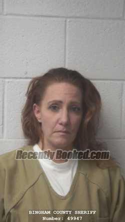 Mugshot of AMY LEE LALIBERTE booked in Bingham County, Idaho on June 21, 2026