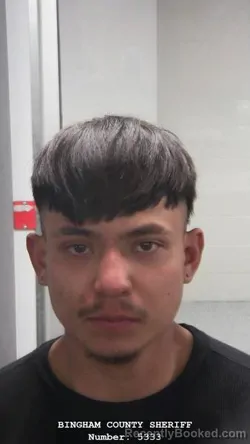 Mugshot of ISMAEL TORRES SEGURA booked in Bingham County, Idaho on April 17, 2026