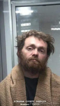 Mugshot of DALTON ANGLER RICHMAN booked in Bingham County, Idaho on April 26, 2026