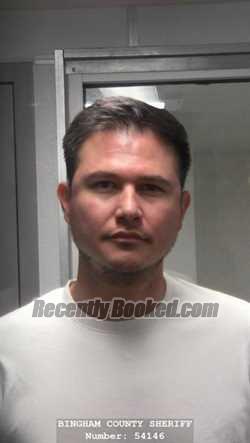 Booking photo from Bingham County, Idaho