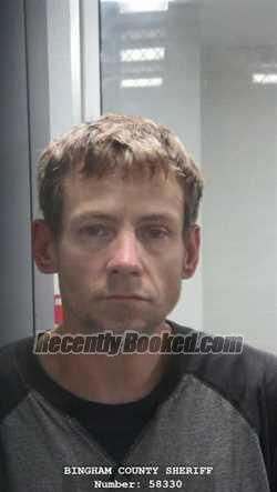 Booking photo from Bingham County, Idaho