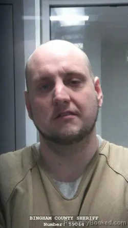 Mugshot of ZACKERY REX CAPPO booked in Bingham County, Idaho on April 3, 2026