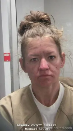 Mugshot of KAILEE MAKELL FRANZ booked in Bingham County, Idaho on April 26, 2026