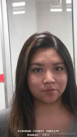 Mugshot of Lindsey Prettiest Bache booked in Bingham County, Idaho on October 19, 2026