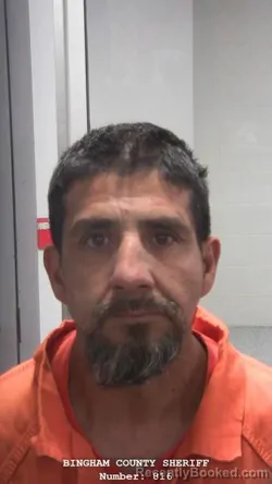 Mugshot of ESEQUIEL MORALES booked in Bingham County, Idaho on April 17, 2026