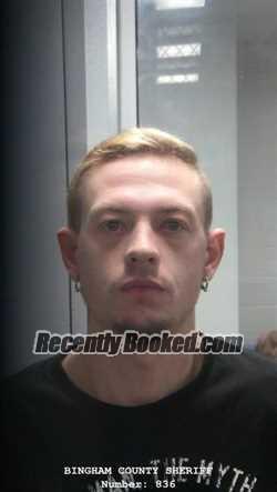 Booking photo from Bingham County, Idaho