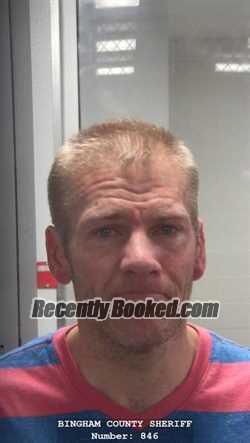 Booking photo from Bingham County, Idaho