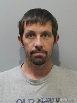 Mugshot of Dusty Connell booked in Blaine County, Idaho on August 21, 2026