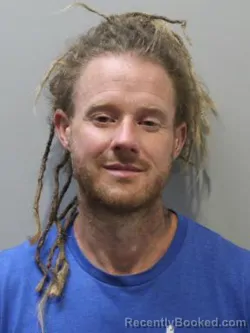 Mugshot of Curtis Faustich booked in Blaine County, Idaho on August 16, 2026