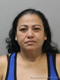 Mugshot of JENNY ORTEGA SANDOVAL booked in Blaine County, Idaho on July 6, 2026