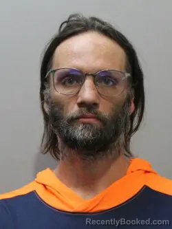 Mugshot of Christopher Roland booked in Blaine County, Idaho on August 7, 2026