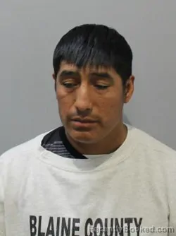 Mugshot of PELAYO YARANGA HUAMANI booked in Blaine County, Idaho on June 15, 2026