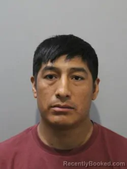 Mugshot of Pelayo Yaranga Huamani booked in Blaine County, Idaho on August 12, 2026