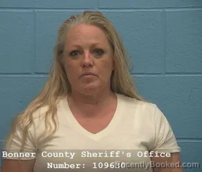 Mugshot of JENNY LEE DEVORE booked in Bonner County, Idaho on June 4, 2026
