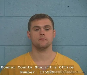 Mugshot of JACOB RONALD NAVARRO booked in Bonner County, Idaho on March 19, 2026