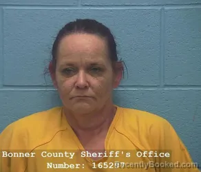 Mugshot of NANETTE DANIELLE ROSS booked in Bonner County, Idaho on May 24, 2026