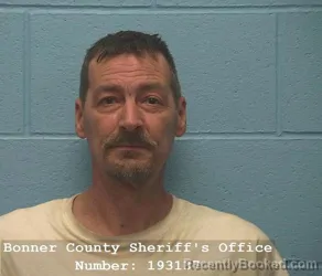 Mugshot of JASON LOUIS PALMLUND booked in Bonner County, Idaho on April 24, 2026