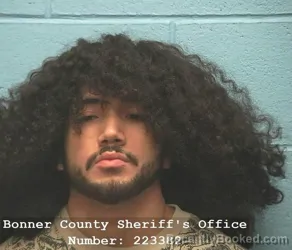 Mugshot of SONNY LANE AITKEN booked in Bonner County, Idaho on March 18, 2026