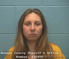 Mugshot of SHANTELL ELIZABETH RODRIQUEZ booked in Bonner County, Idaho on March 17, 2026