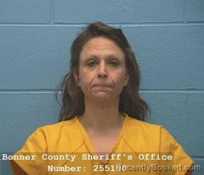 Mugshot of KRISTA MARIE PONCE booked in Bonner County, Idaho on June 15, 2026
