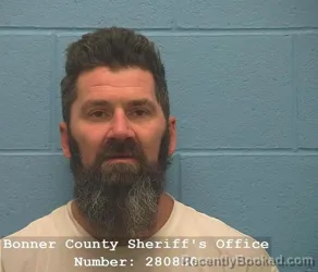 Mugshot of MICHAEL JOSEPH TOOMEY booked in Bonner County, Idaho on June 4, 2026