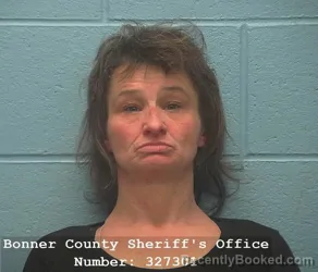 Mugshot of MELINDA DEE COOK booked in Bonner County, Idaho on May 10, 2026