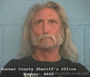Mugshot of MAX DOUGLAS WILLIAMS booked in Bonner County, Idaho on July 16, 2026
