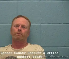 Mugshot of JACOB RUSSELL REED booked in Bonner County, Idaho on July 22, 2026