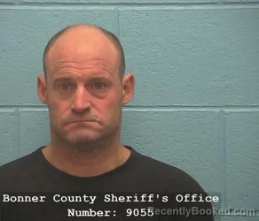 Mugshot of PHILLIP ANTHONY HOOPER booked in Bonner County, Idaho on March 30, 2026