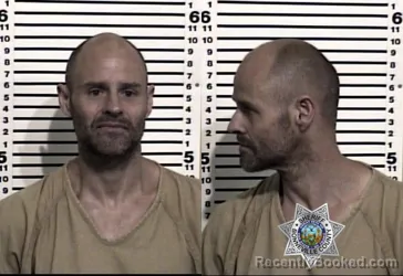 Booking photo from Bonneville County, Idaho