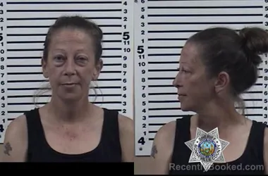 Mugshot of CHRISTIN MARIE BAINBRIDGE booked in Bonneville County, Idaho on July 30, 2026