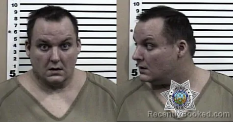 Mugshot of TREVOR CALVIN WHITE booked in Bonneville County, Idaho on June 4, 2026