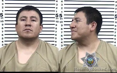 Mugshot of LUIS B RAMIREZ-VENEGAS booked in Bonneville County, Idaho on April 3, 2026