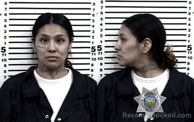 Mugshot of Jenawade Apodaca booked in Bonneville County, Idaho on August 11, 2026
