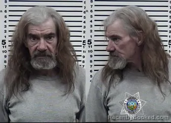 Mugshot of WILLIAM GENE RHODES booked in Bonneville County, Idaho on June 4, 2026