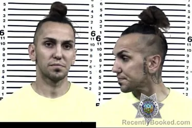 Mugshot of Daniel Armando Dominguez booked in Bonneville County, Idaho on September 18, 2026