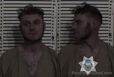 Mugshot of ROGER EUGENE SIMPSON booked in Bonneville County, Idaho on July 18, 2026