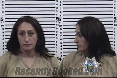 Mugshot of ALICE NICOLE ROSE booked in Bonneville County, Idaho on April 2, 2026