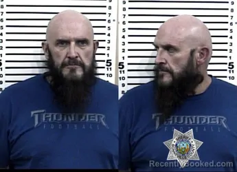 Mugshot of BRIAN TYKE MOORE booked in Bonneville County, Idaho on June 3, 2026