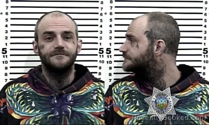 Mugshot of MATTHEW JAMES MURPHY booked in Bonneville County, Idaho on March 17, 2026