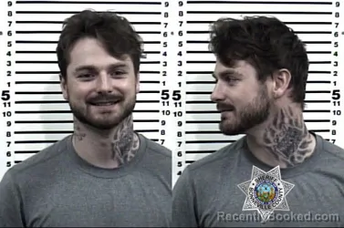 Mugshot of JORDAN KRISTOPHER HUGHES booked in Bonneville County, Idaho on April 2, 2026