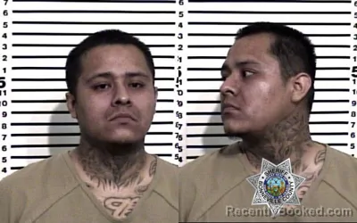 Mugshot of Ivan Eduardo Ortega Avila booked in Bonneville County, Idaho on September 4, 2026