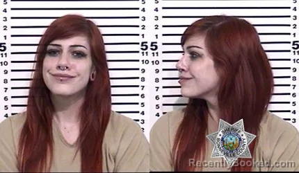 Mugshot of STELLA MARIE HENDRICKSON booked in Bonneville County, Idaho on May 26, 2026