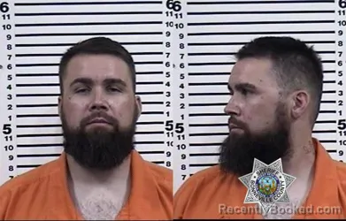Mugshot of Joshua David Samson booked in Bonneville County, Idaho on September 18, 2026